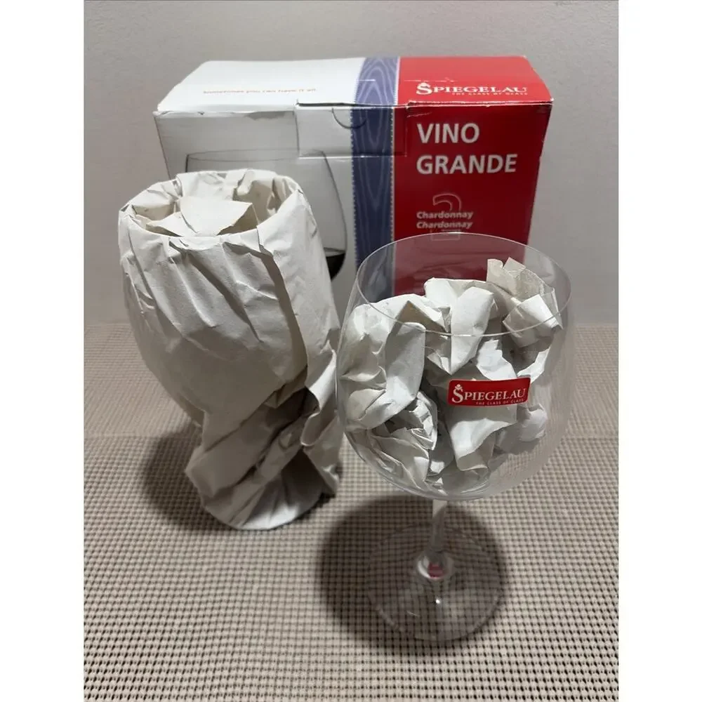 Spiegelau Vino Grande Chardonnay White Wine Platinum Glass 8 inch Set 2